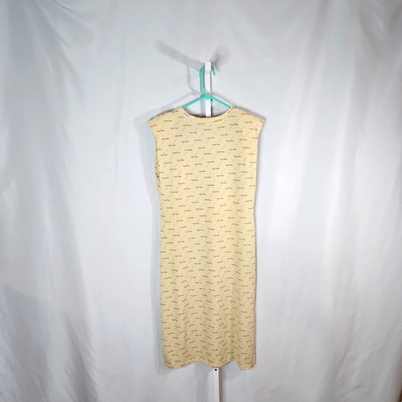 Calvin Klein Yellow Dress Sz 10 NWOT - Picture 7 of 8